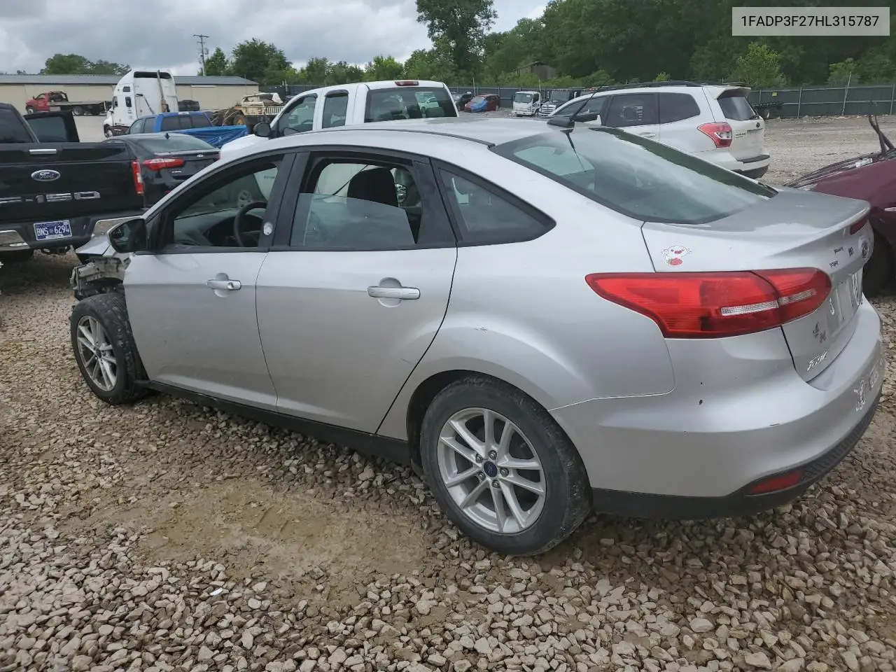 2017 Ford Focus Se VIN: 1FADP3F27HL315787 Lot: 56754575