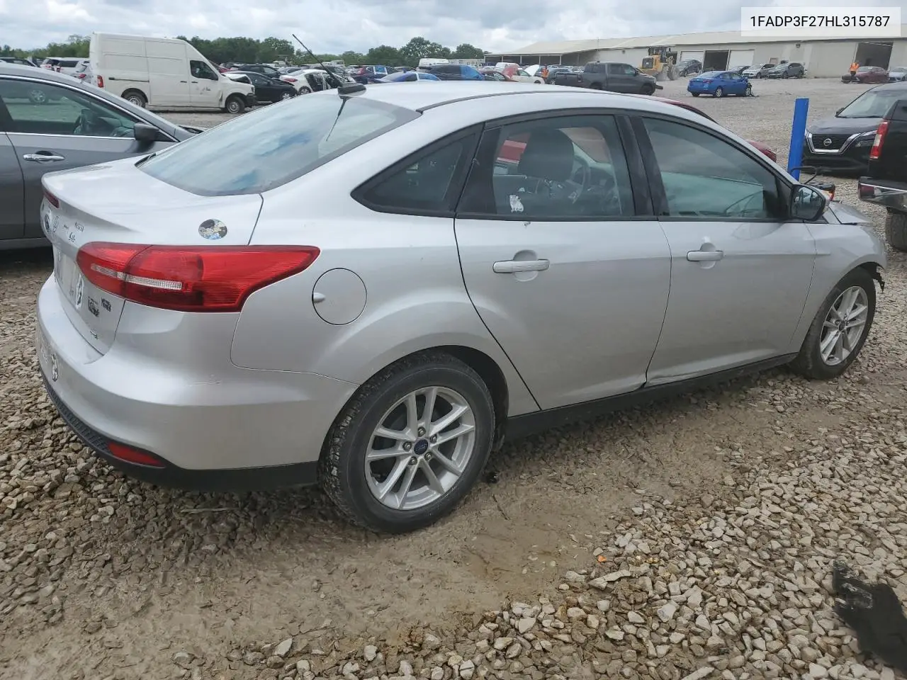 2017 Ford Focus Se VIN: 1FADP3F27HL315787 Lot: 56754575