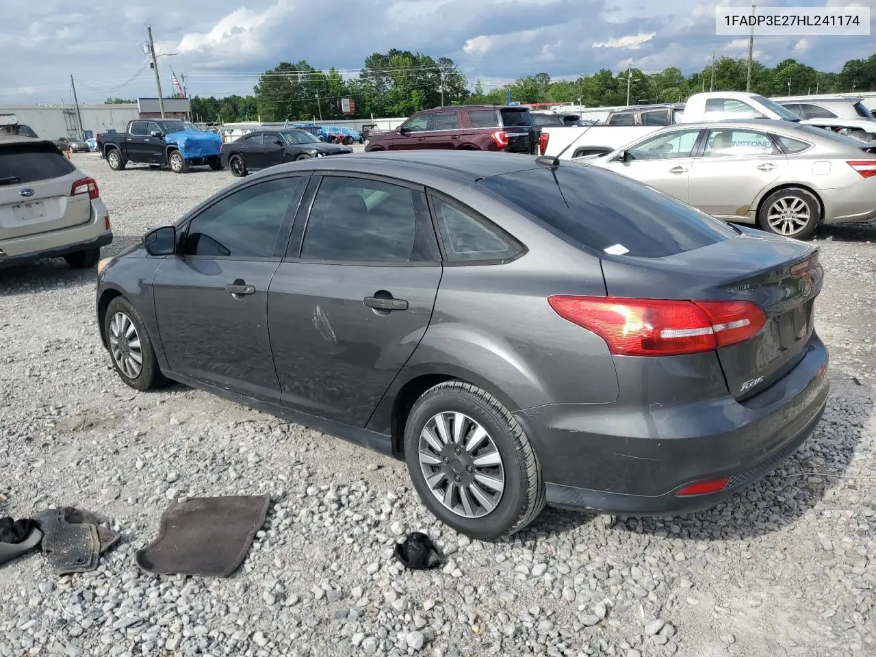 2017 Ford Focus S VIN: 1FADP3E27HL241174 Lot: 57091055