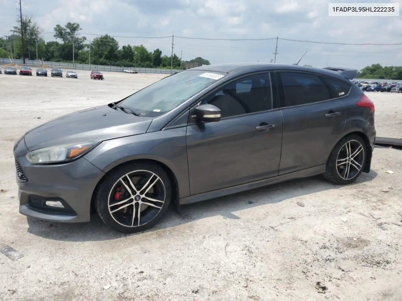 2017 Ford Focus St VIN: 1FADP3L95HL222235 Lot: 59193335