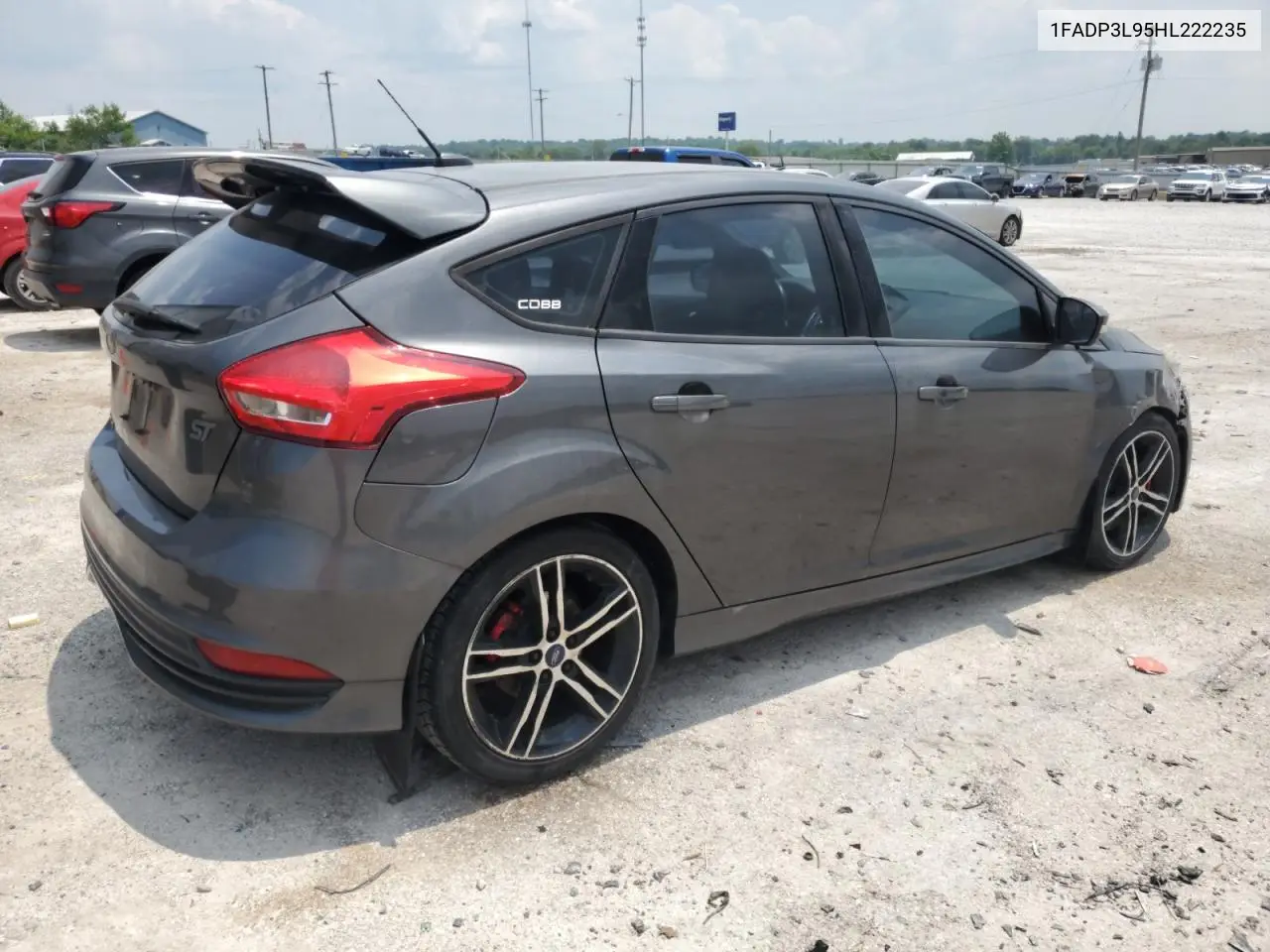 2017 Ford Focus St VIN: 1FADP3L95HL222235 Lot: 59193335