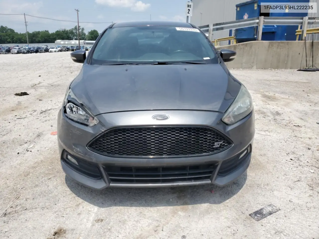 2017 Ford Focus St VIN: 1FADP3L95HL222235 Lot: 59193335