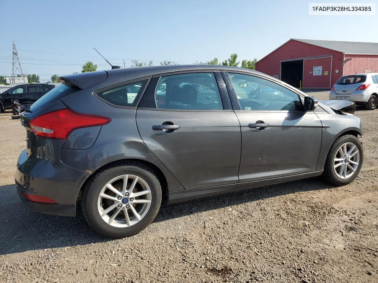 2017 Ford Focus Se VIN: 1FADP3K28HL334385 Lot: 61164545