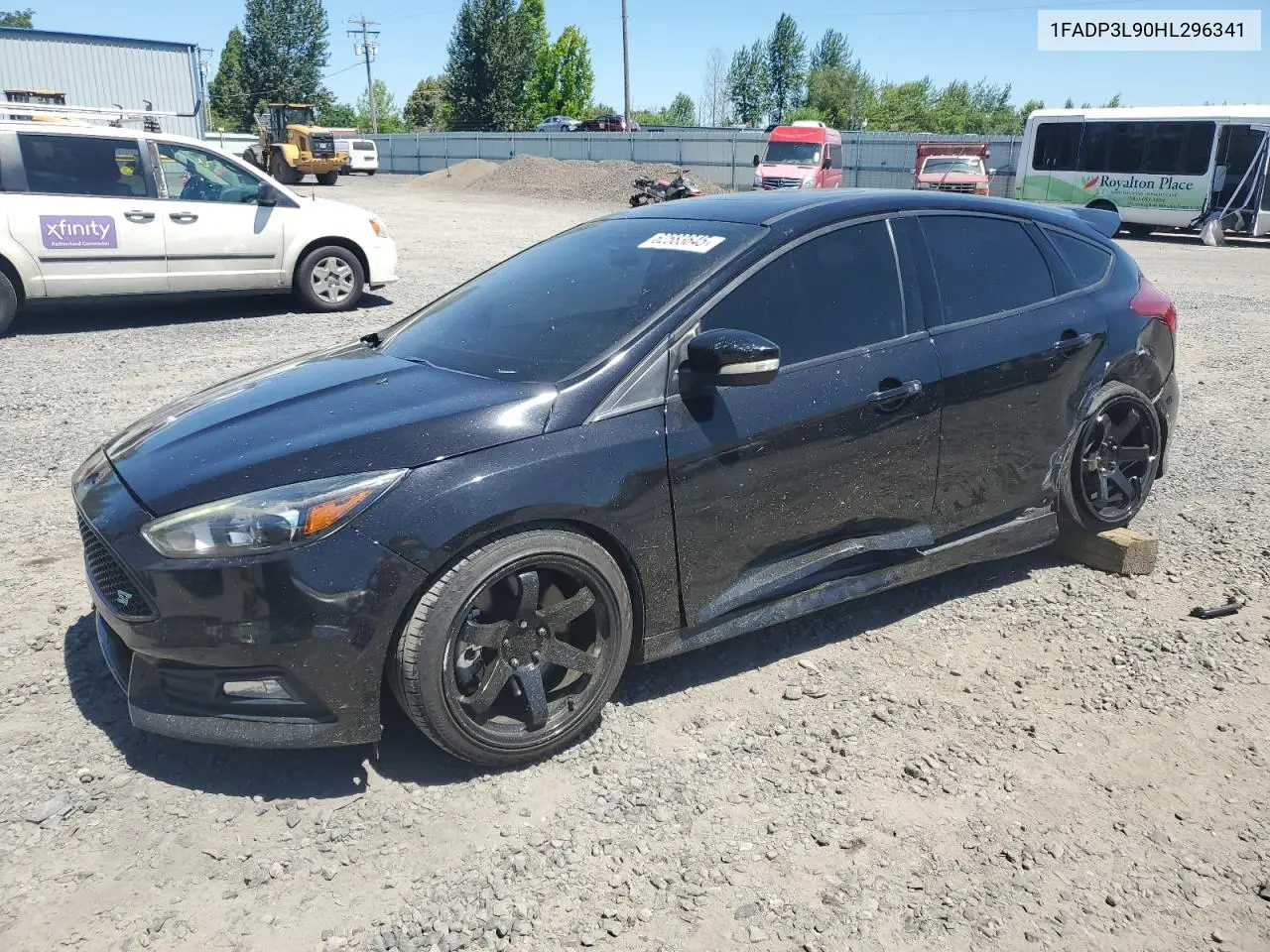 2017 Ford Focus St VIN: 1FADP3L90HL296341 Lot: 62583645