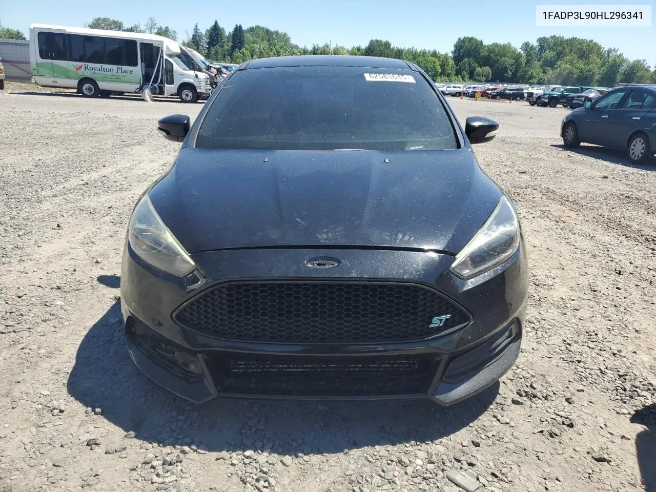 2017 Ford Focus St VIN: 1FADP3L90HL296341 Lot: 62583645