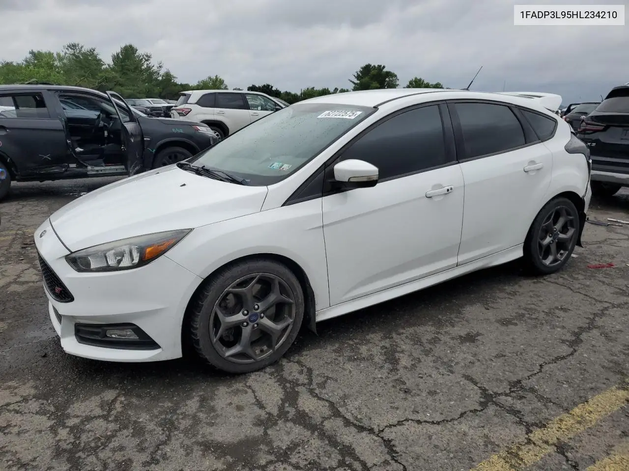 2017 Ford Focus St VIN: 1FADP3L95HL234210 Lot: 62722575