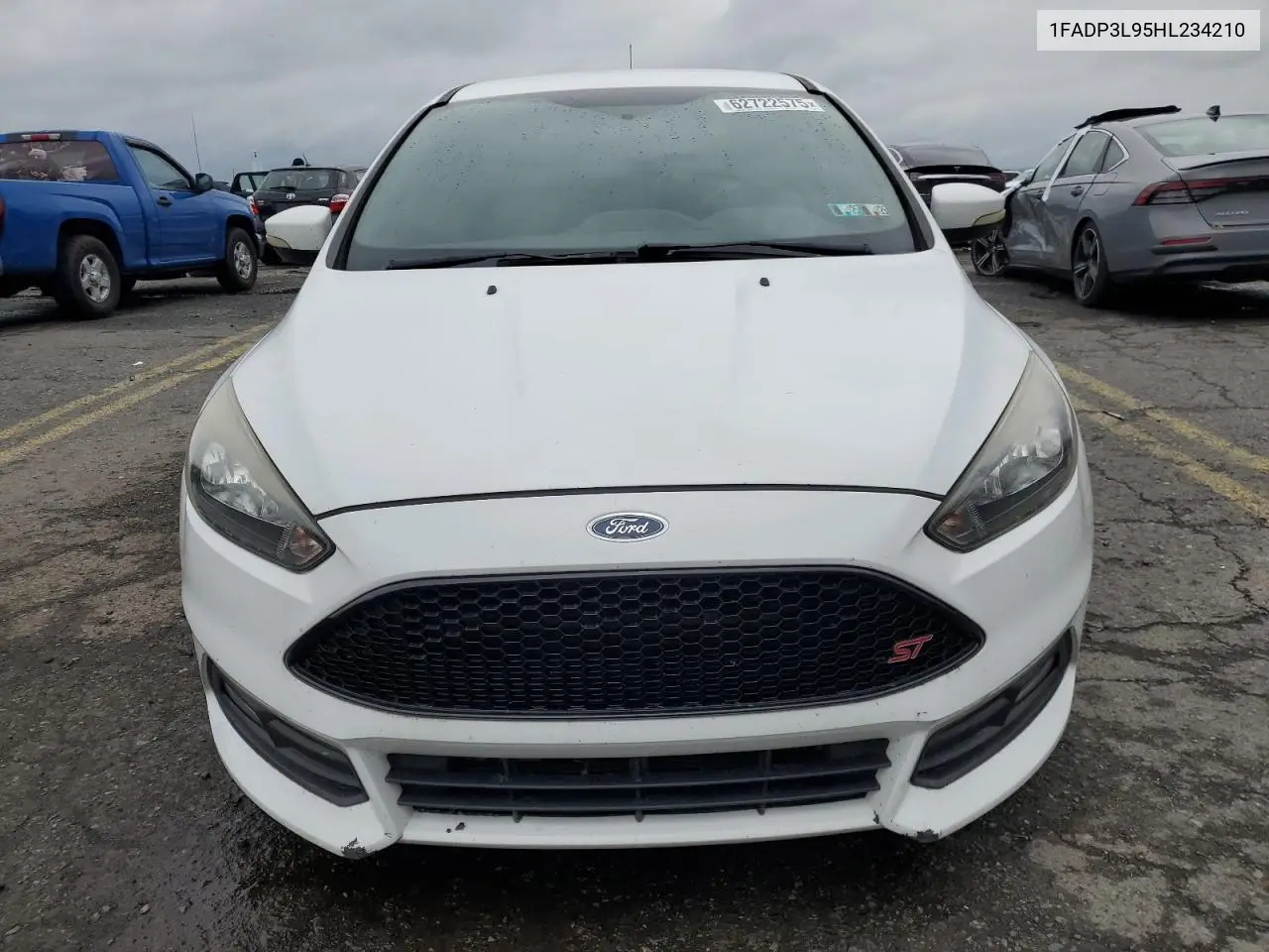 2017 Ford Focus St VIN: 1FADP3L95HL234210 Lot: 62722575