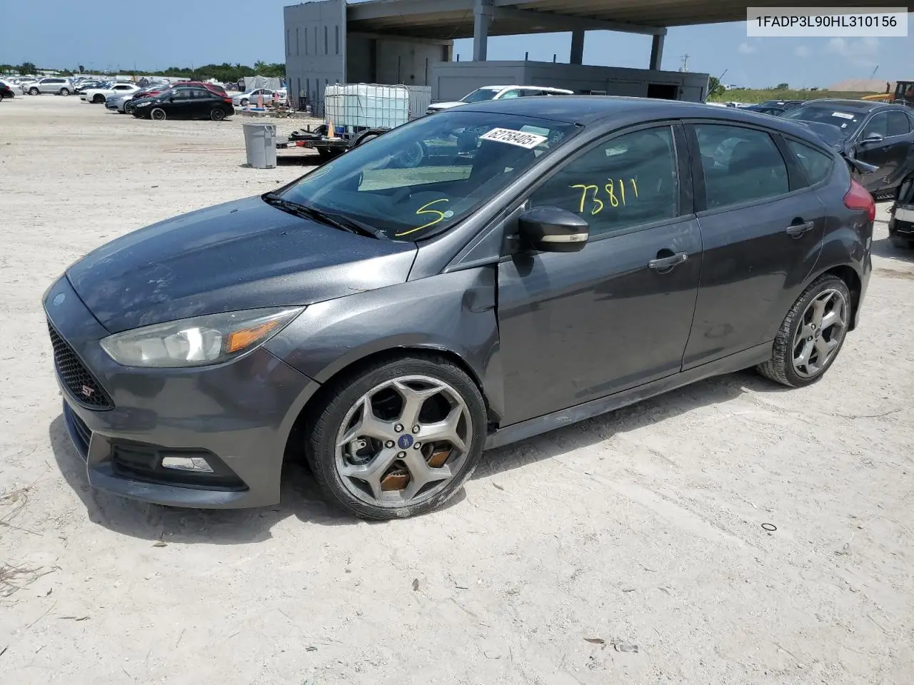 2017 Ford Focus St VIN: 1FADP3L90HL310156 Lot: 62758405