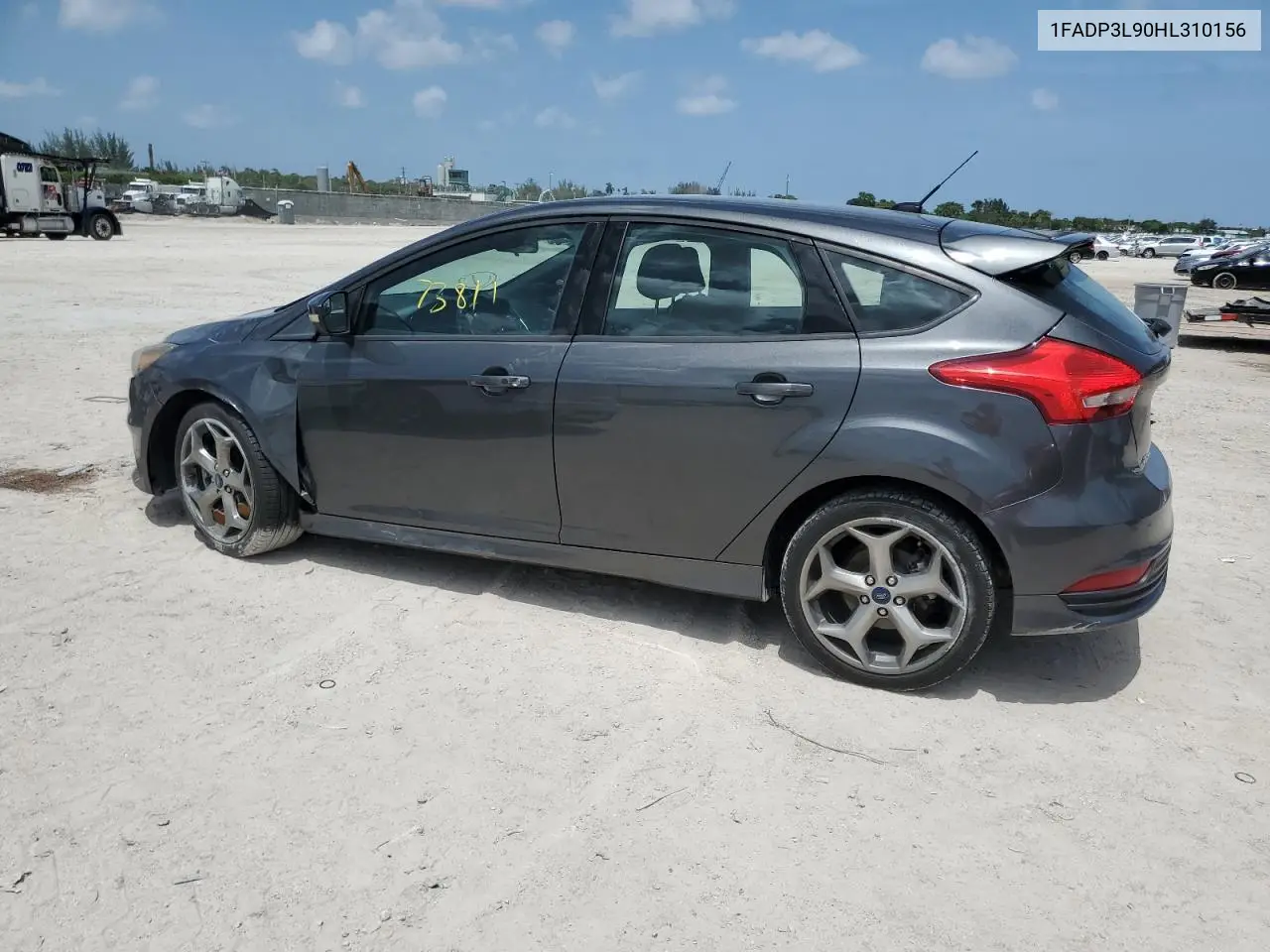 2017 Ford Focus St VIN: 1FADP3L90HL310156 Lot: 62758405