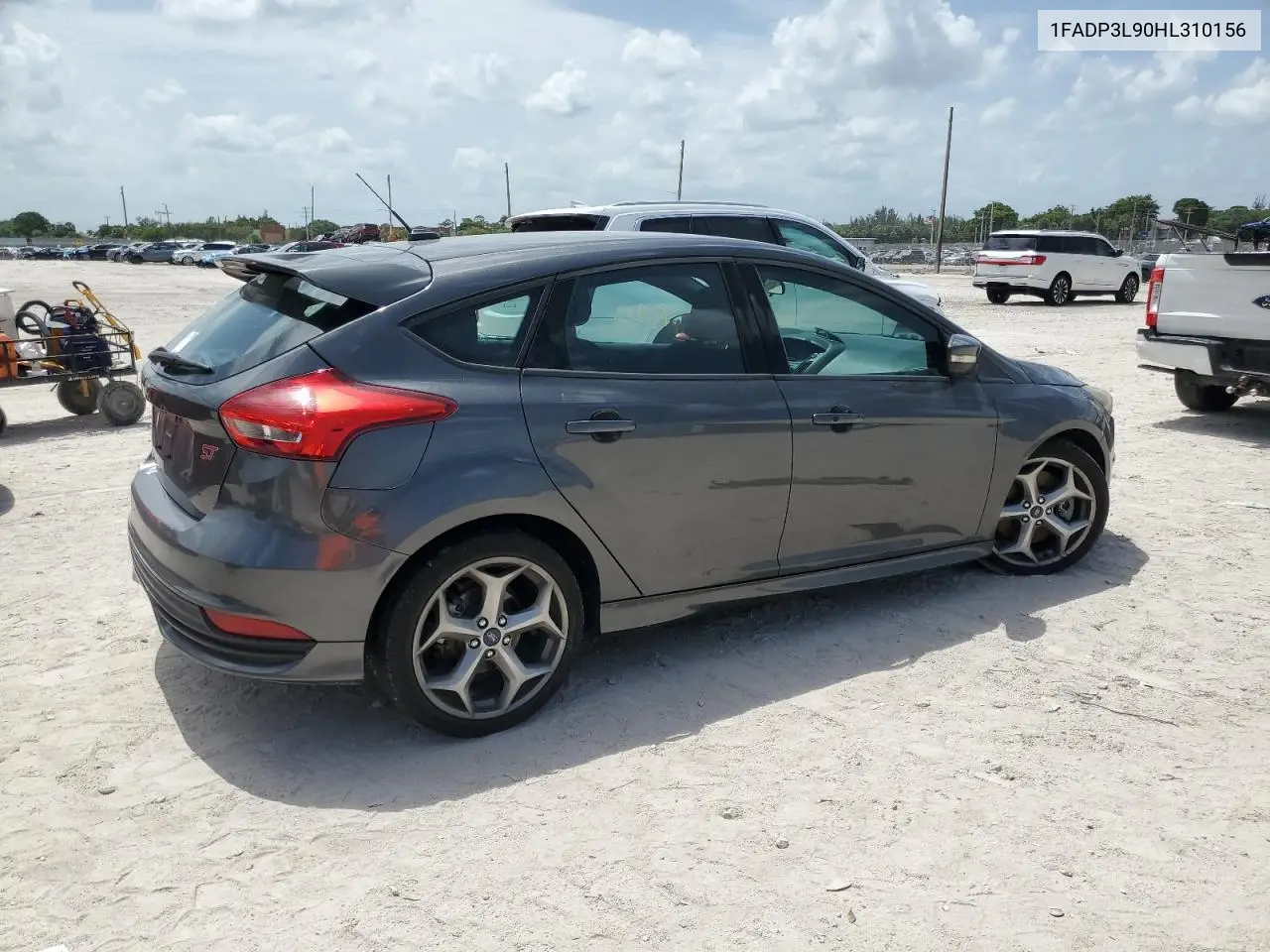 2017 Ford Focus St VIN: 1FADP3L90HL310156 Lot: 62758405
