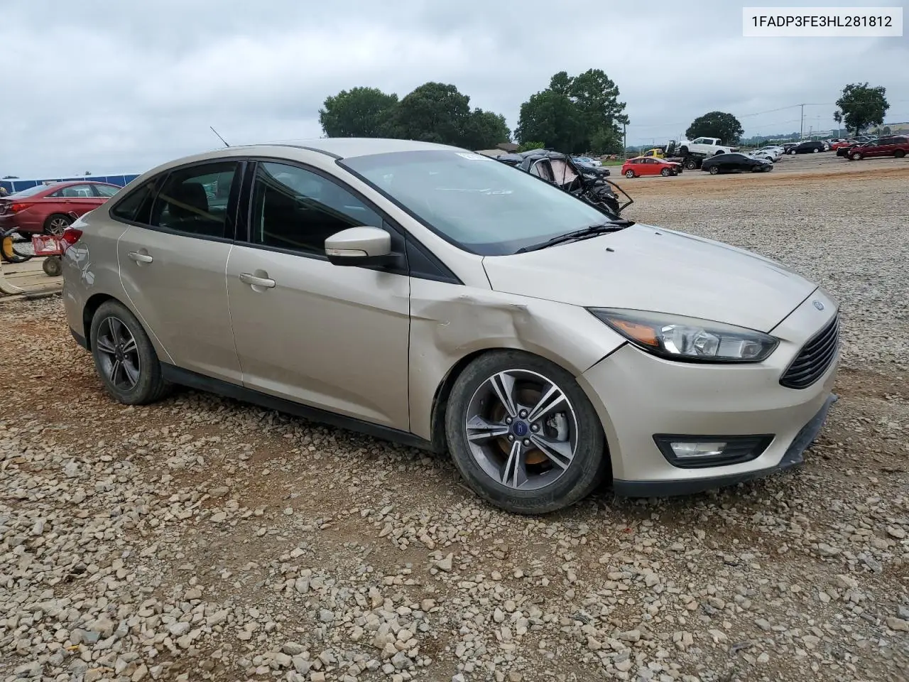 2017 Ford Focus Se VIN: 1FADP3FE3HL281812 Lot: 62783295