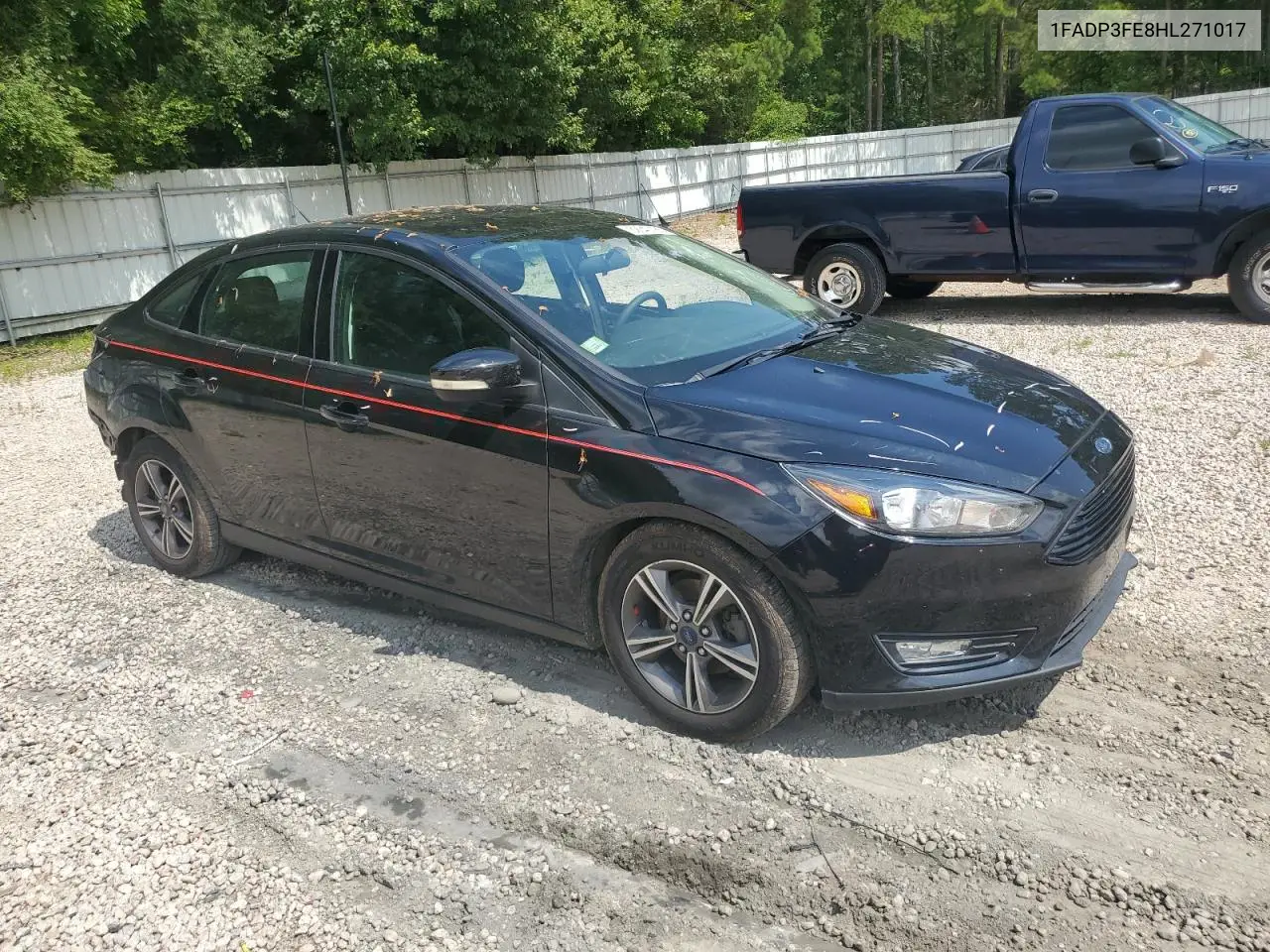 2017 Ford Focus Se VIN: 1FADP3FE8HL271017 Lot: 62840185