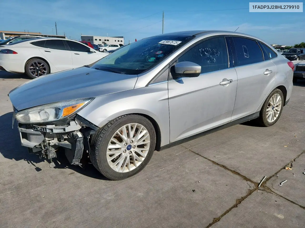 2017 Ford Focus Titanium VIN: 1FADP3J28HL279910 Lot: 62967675