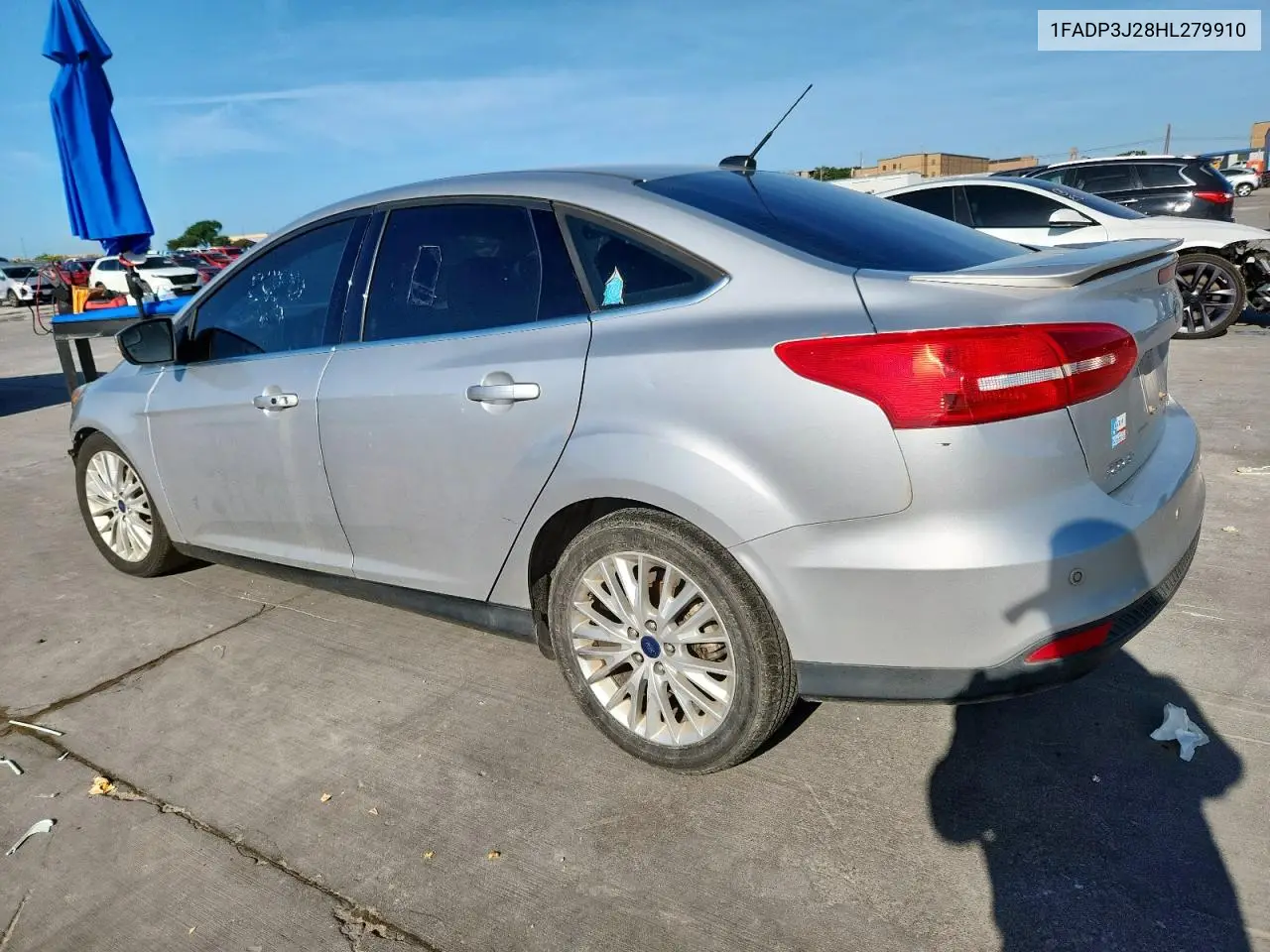 2017 Ford Focus Titanium VIN: 1FADP3J28HL279910 Lot: 62967675