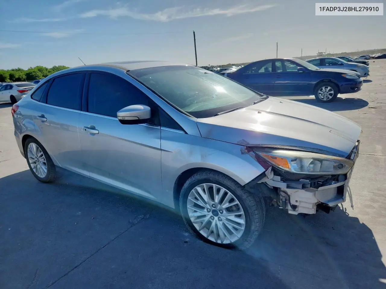 2017 Ford Focus Titanium VIN: 1FADP3J28HL279910 Lot: 62967675
