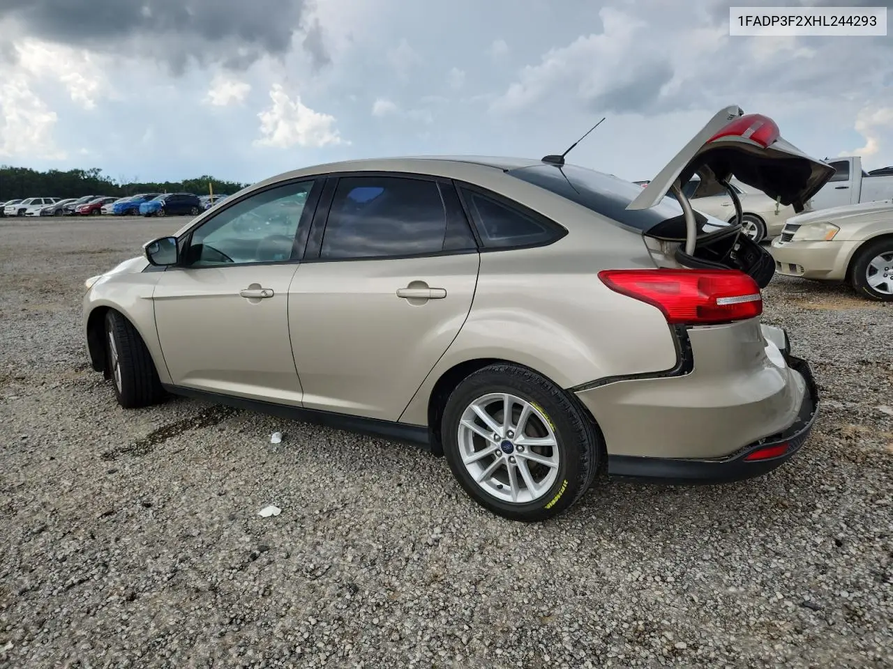 2017 Ford Focus Se VIN: 1FADP3F2XHL244293 Lot: 63210805