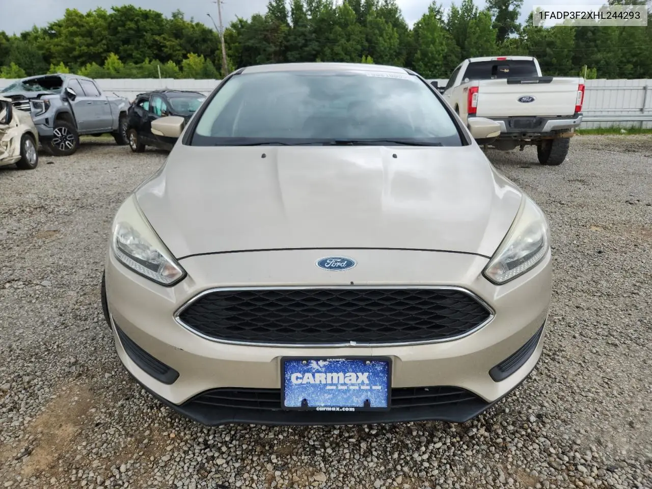 2017 Ford Focus Se VIN: 1FADP3F2XHL244293 Lot: 63210805