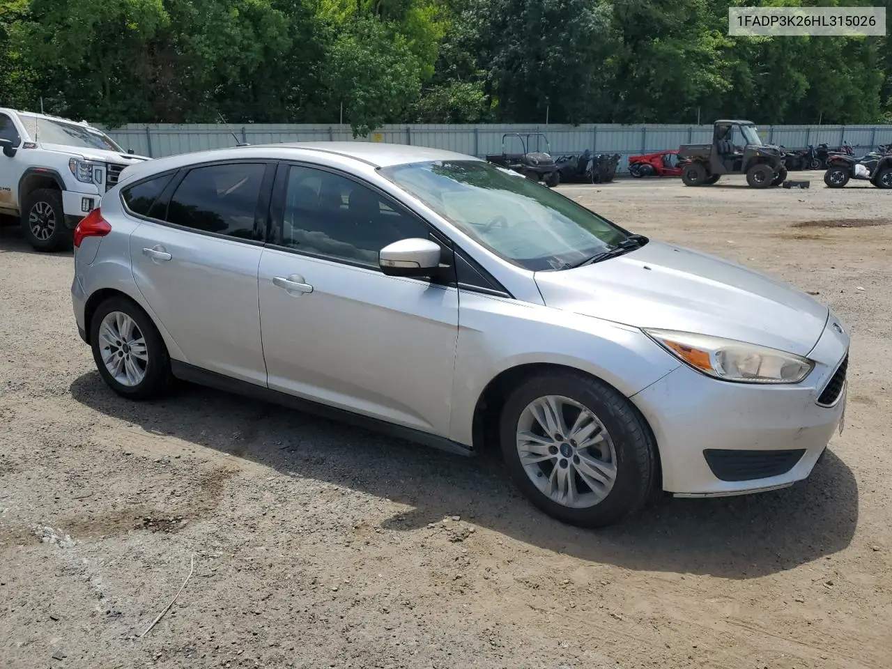 2017 Ford Focus Se VIN: 1FADP3K26HL315026 Lot: 63501455