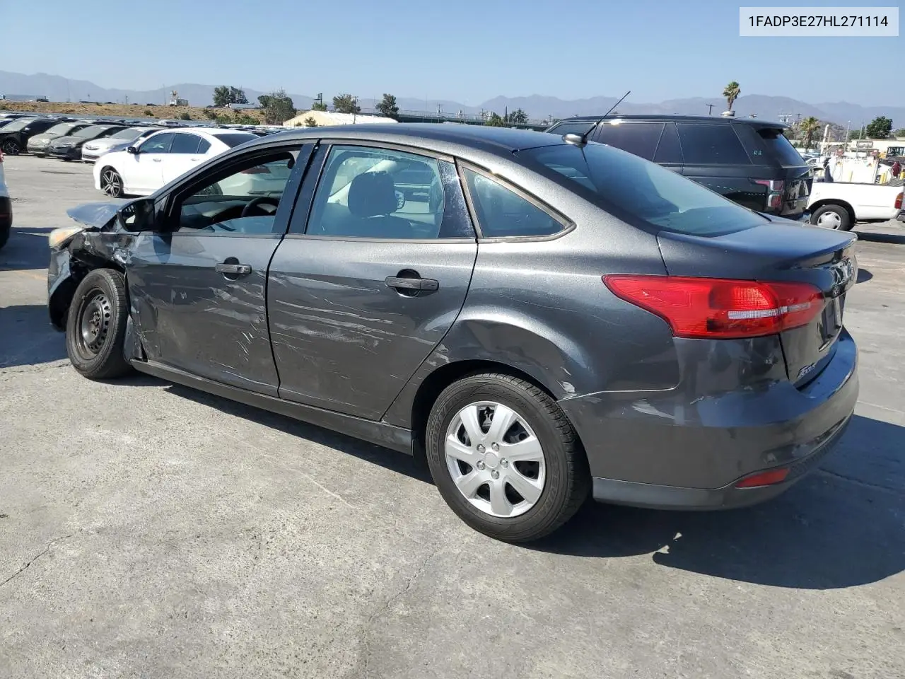 2017 Ford Focus S VIN: 1FADP3E27HL271114 Lot: 63610675