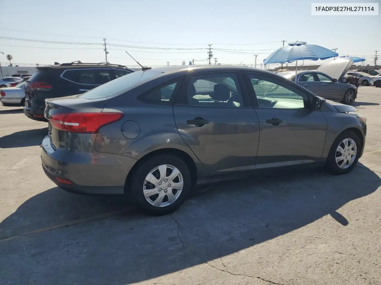 2017 Ford Focus S VIN: 1FADP3E27HL271114 Lot: 63610675