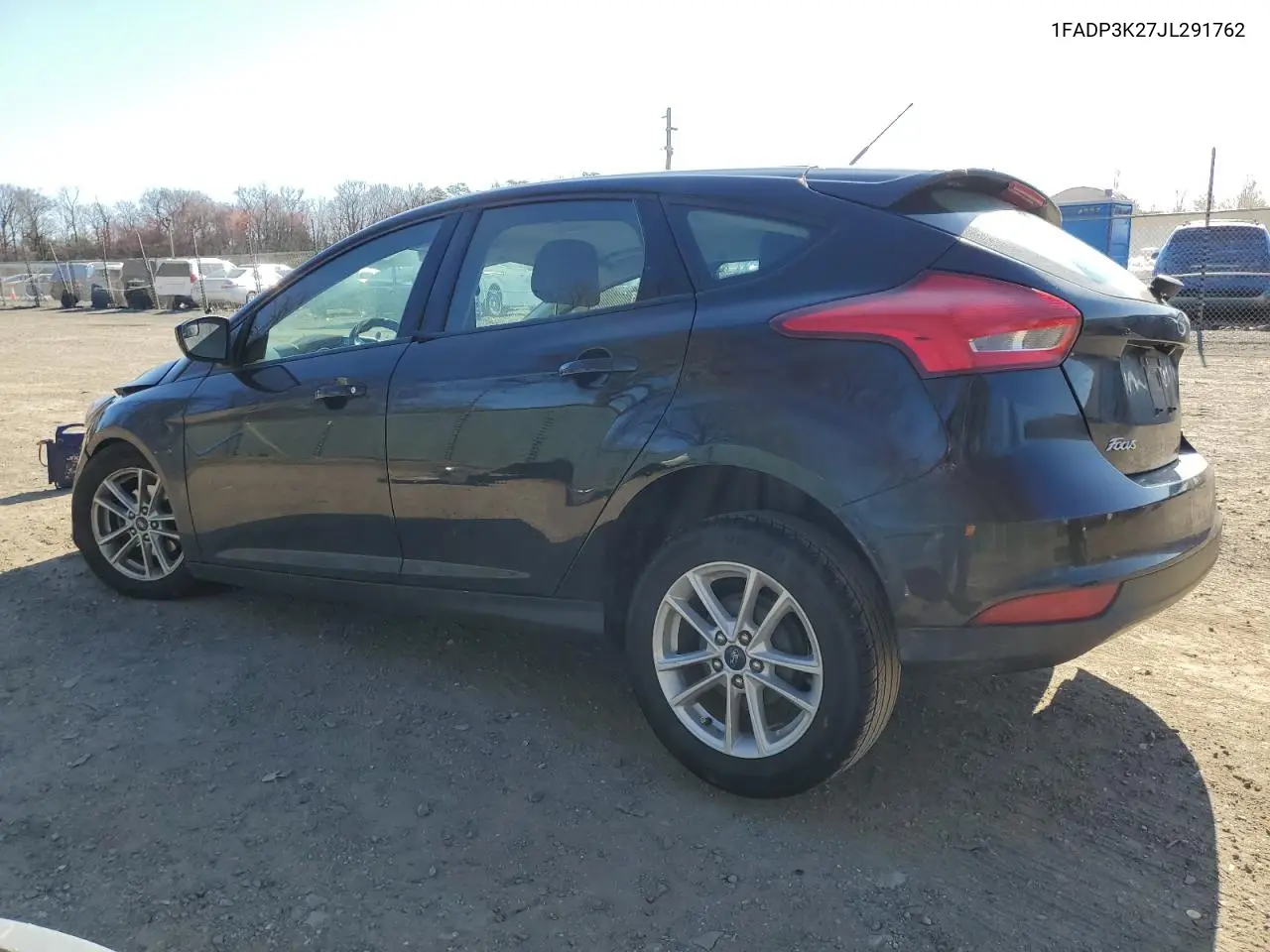 2018 Ford Focus Se VIN: 1FADP3K27JL291762 Lot: 50851165
