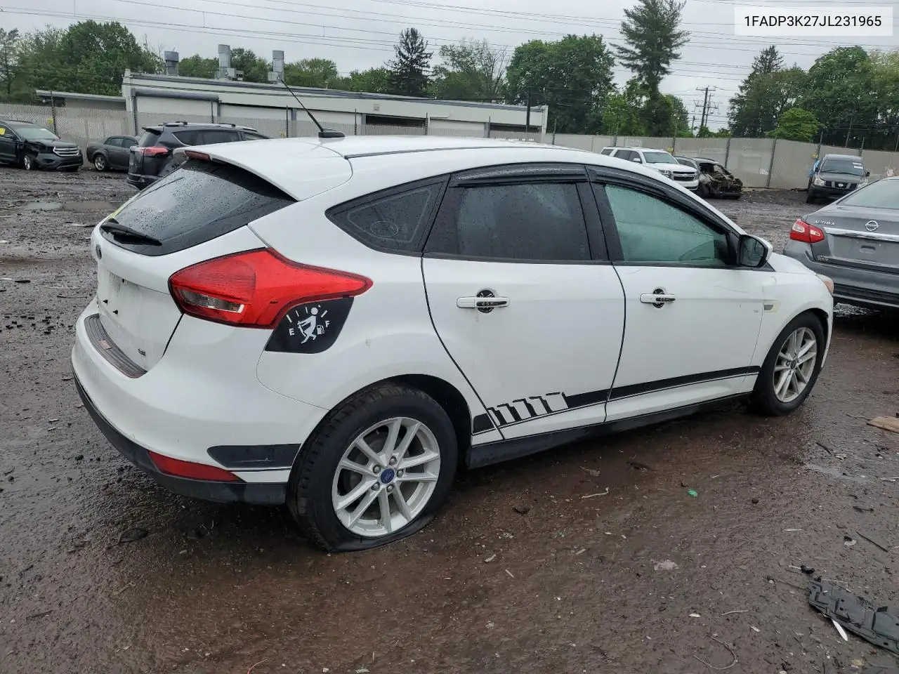 2018 Ford Focus Se VIN: 1FADP3K27JL231965 Lot: 56006205