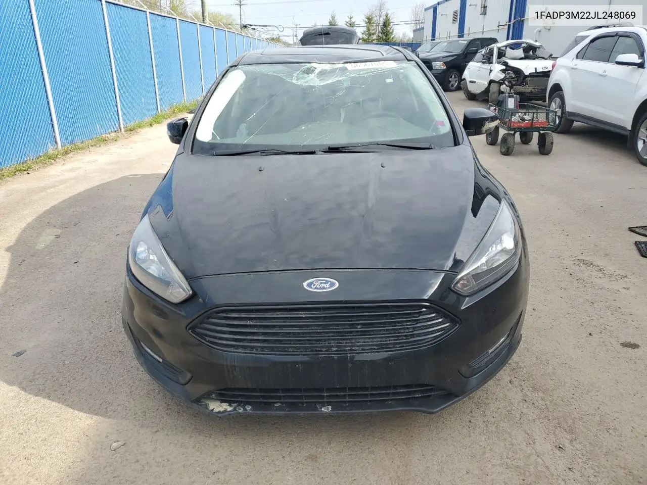 2018 Ford Focus Sel VIN: 1FADP3M22JL248069 Lot: 56567005