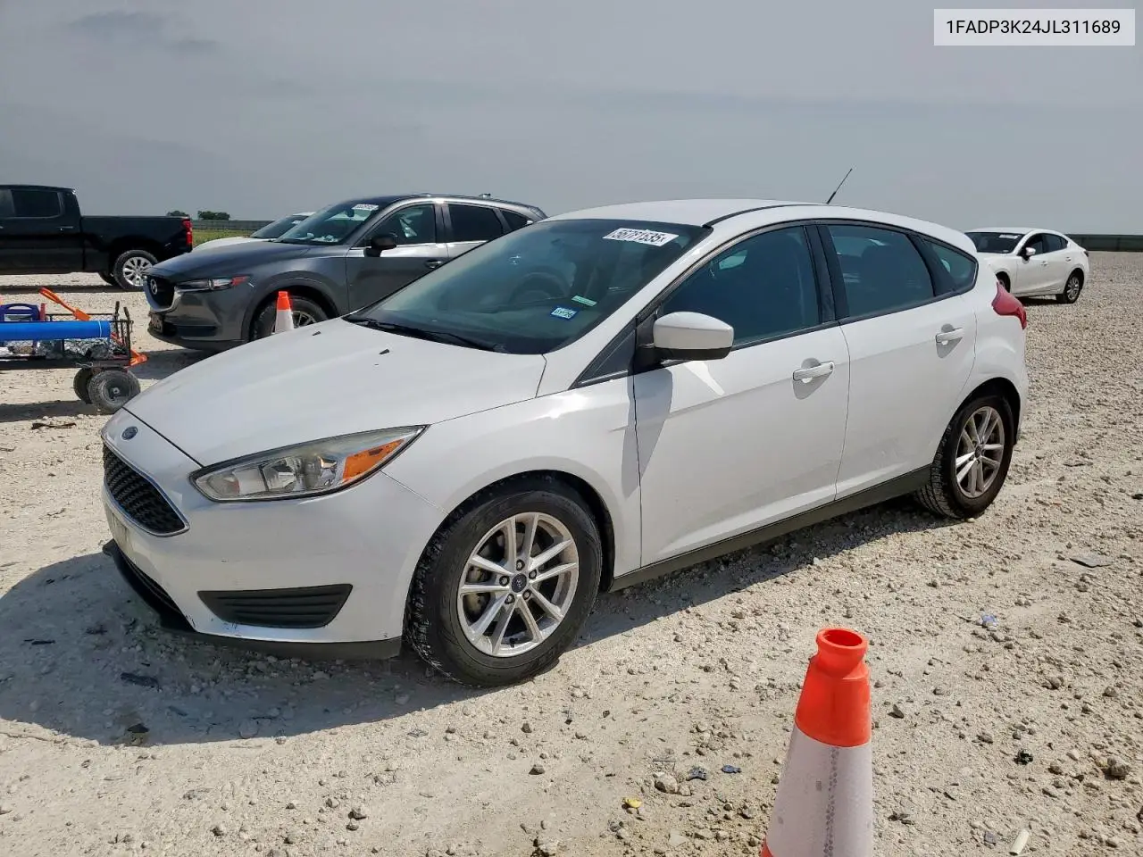 2018 Ford Focus Se VIN: 1FADP3K24JL311689 Lot: 56781535