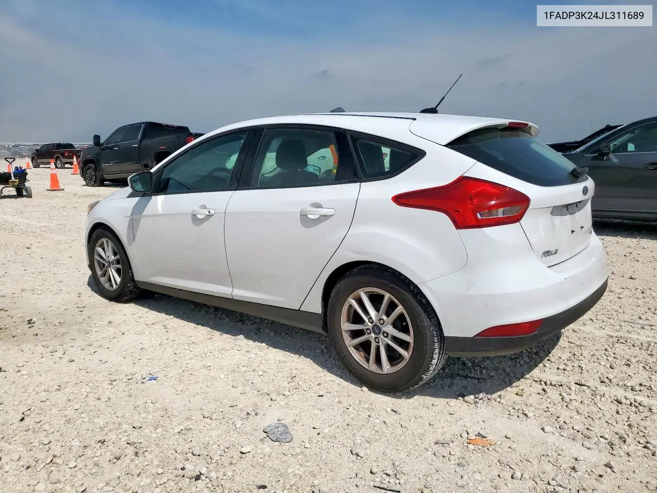 2018 Ford Focus Se VIN: 1FADP3K24JL311689 Lot: 56781535
