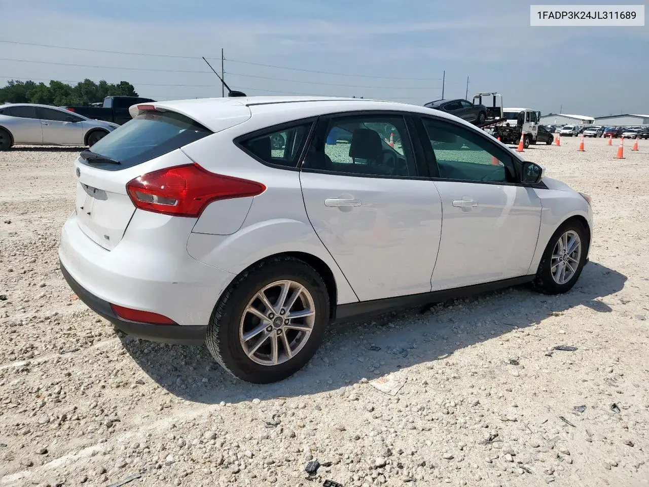 2018 Ford Focus Se VIN: 1FADP3K24JL311689 Lot: 56781535