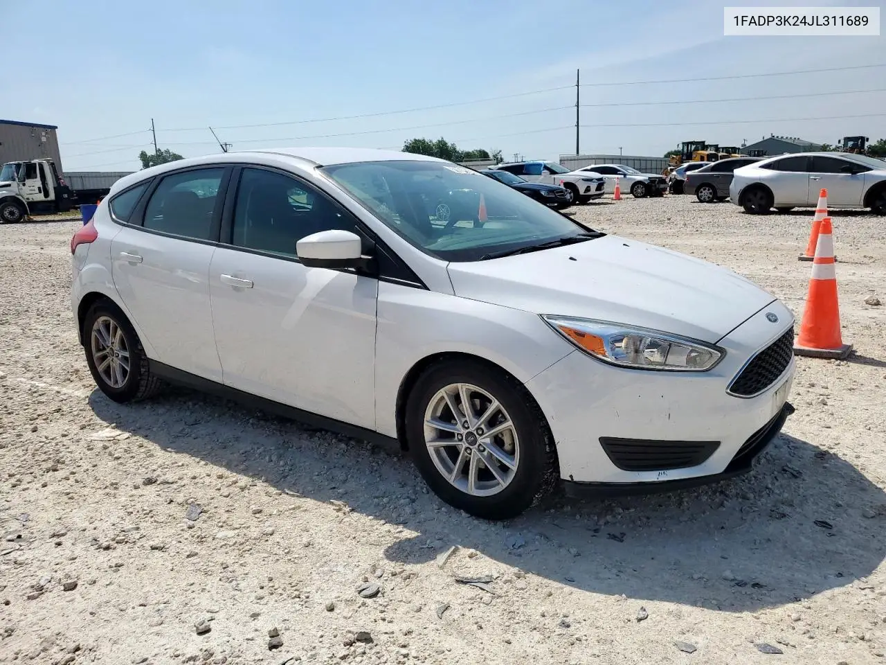 2018 Ford Focus Se VIN: 1FADP3K24JL311689 Lot: 56781535