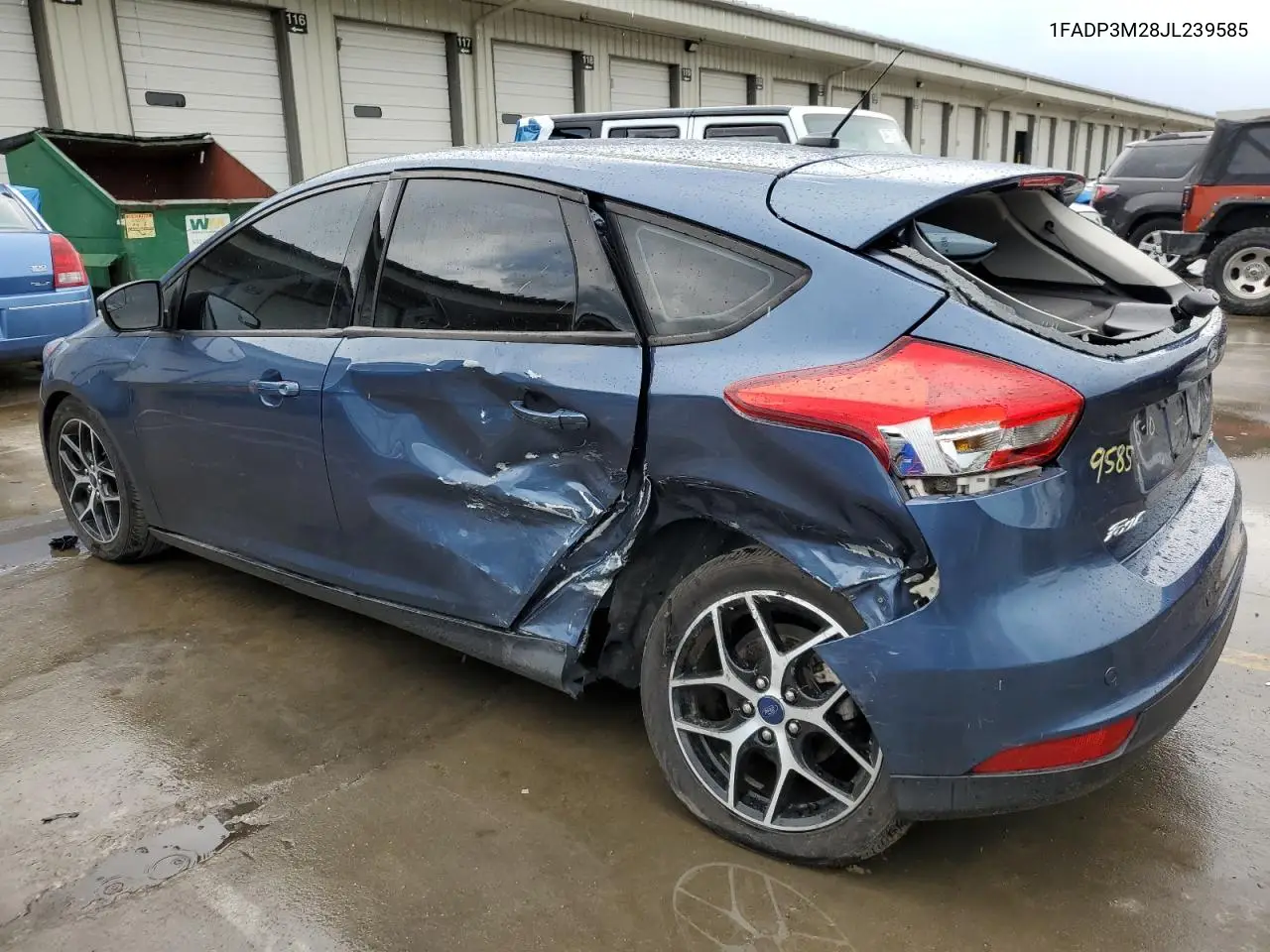 2018 Ford Focus Sel VIN: 1FADP3M28JL239585 Lot: 56978055