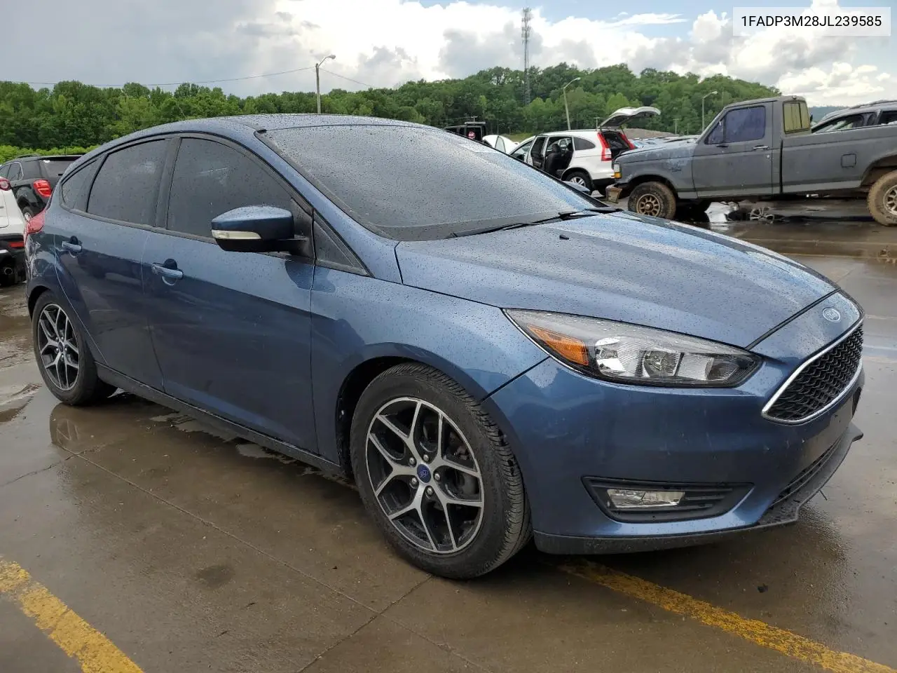 2018 Ford Focus Sel VIN: 1FADP3M28JL239585 Lot: 56978055