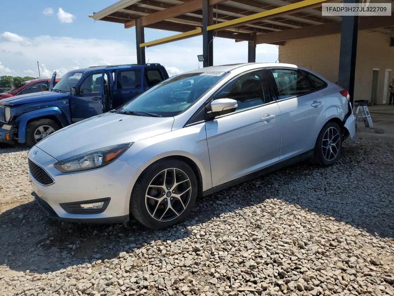 2018 Ford Focus Sel VIN: 1FADP3H27JL322709 Lot: 63089465