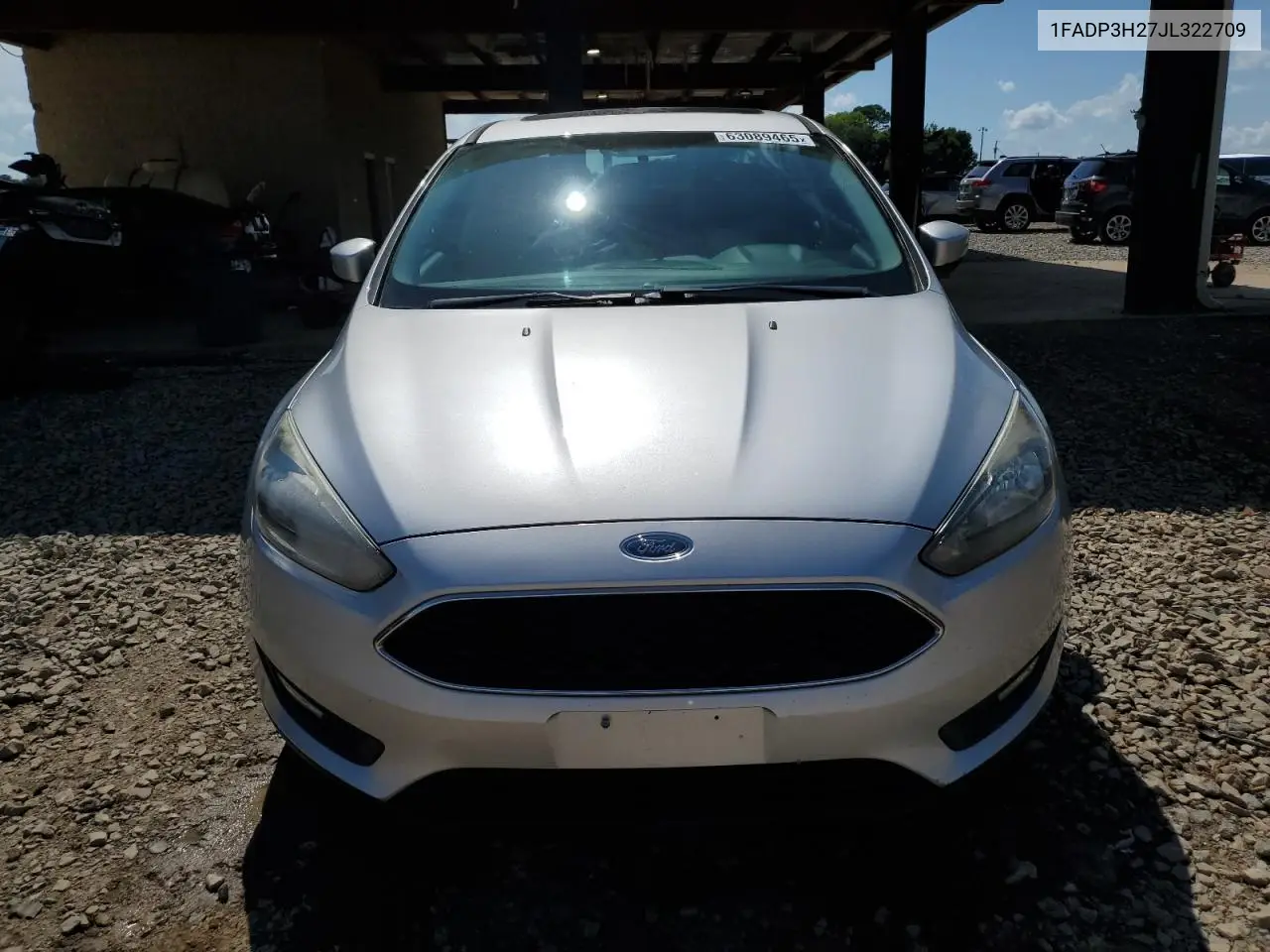 2018 Ford Focus Sel VIN: 1FADP3H27JL322709 Lot: 63089465