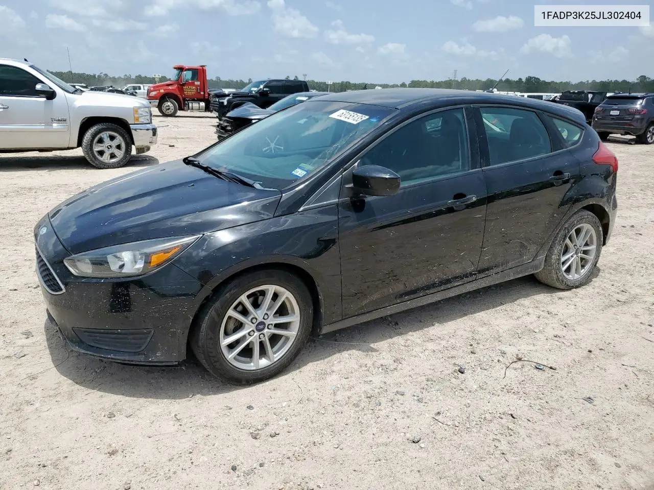 2018 Ford Focus Se VIN: 1FADP3K25JL302404 Lot: 63155135