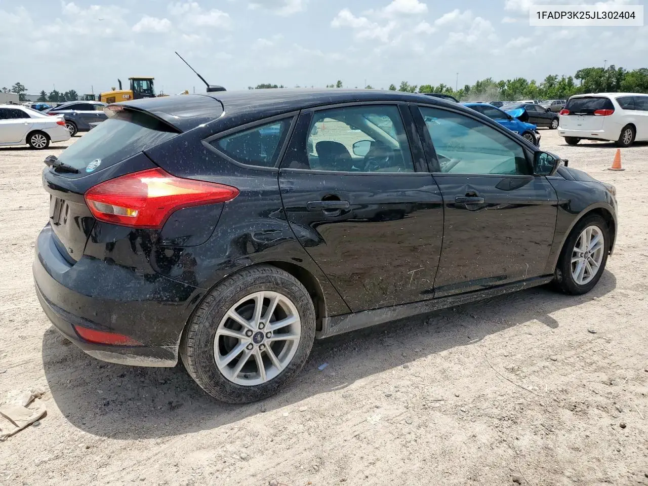 2018 Ford Focus Se VIN: 1FADP3K25JL302404 Lot: 63155135