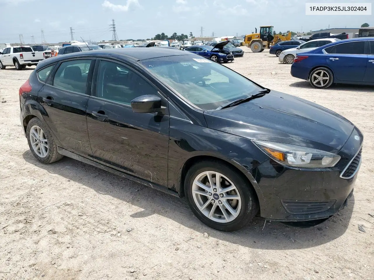 2018 Ford Focus Se VIN: 1FADP3K25JL302404 Lot: 63155135
