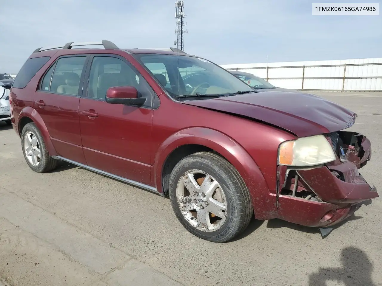 2005 Ford Freestyle Limited VIN: 1FMZK06165GA74986 Lot: 53398485