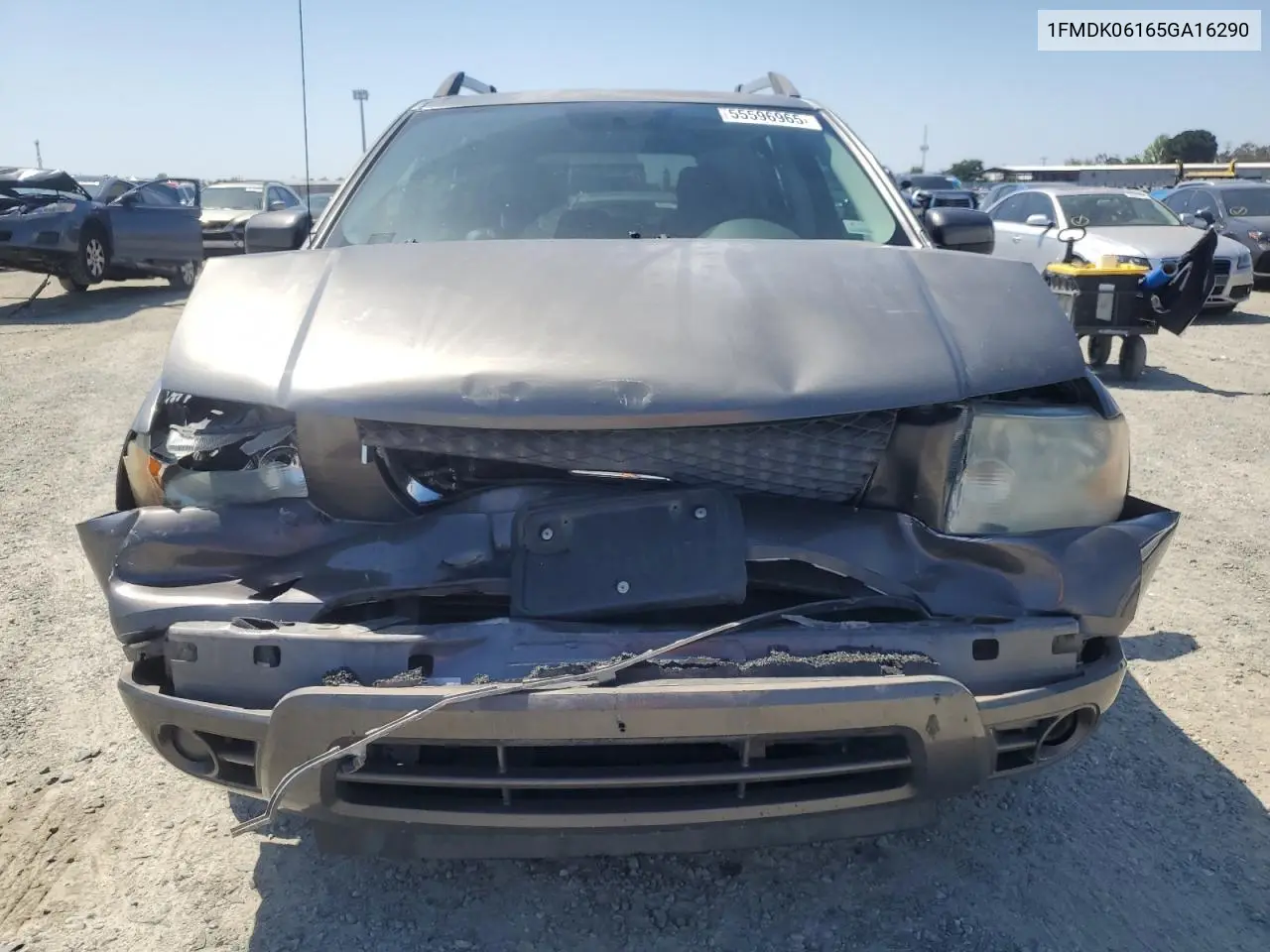 2005 Ford Freestyle Limited VIN: 1FMDK06165GA16290 Lot: 55596965