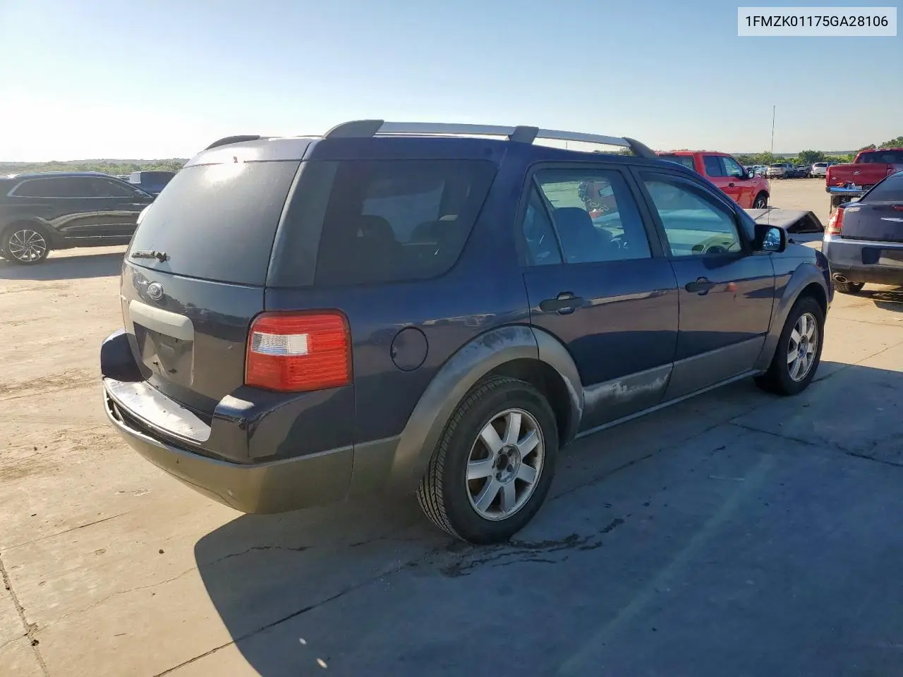 2005 Ford Freestyle Se VIN: 1FMZK01175GA28106 Lot: 56126035