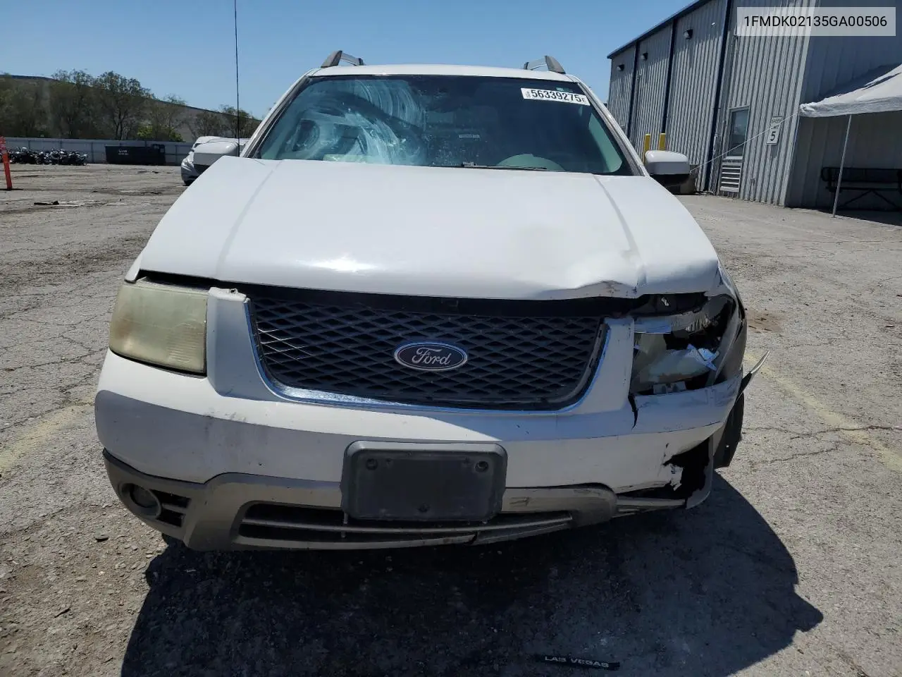 2005 Ford Freestyle Sel VIN: 1FMDK02135GA00506 Lot: 56339275