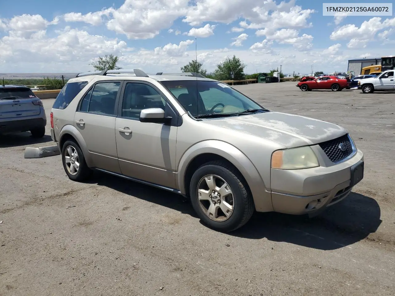 2005 Ford Freestyle Sel VIN: 1FMZK02125GA60072 Lot: 58602755