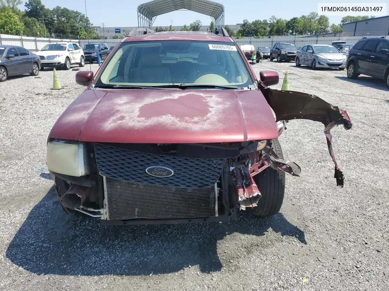 2005 Ford Freestyle Limited VIN: 1FMDK06145GA31497 Lot: 60080705