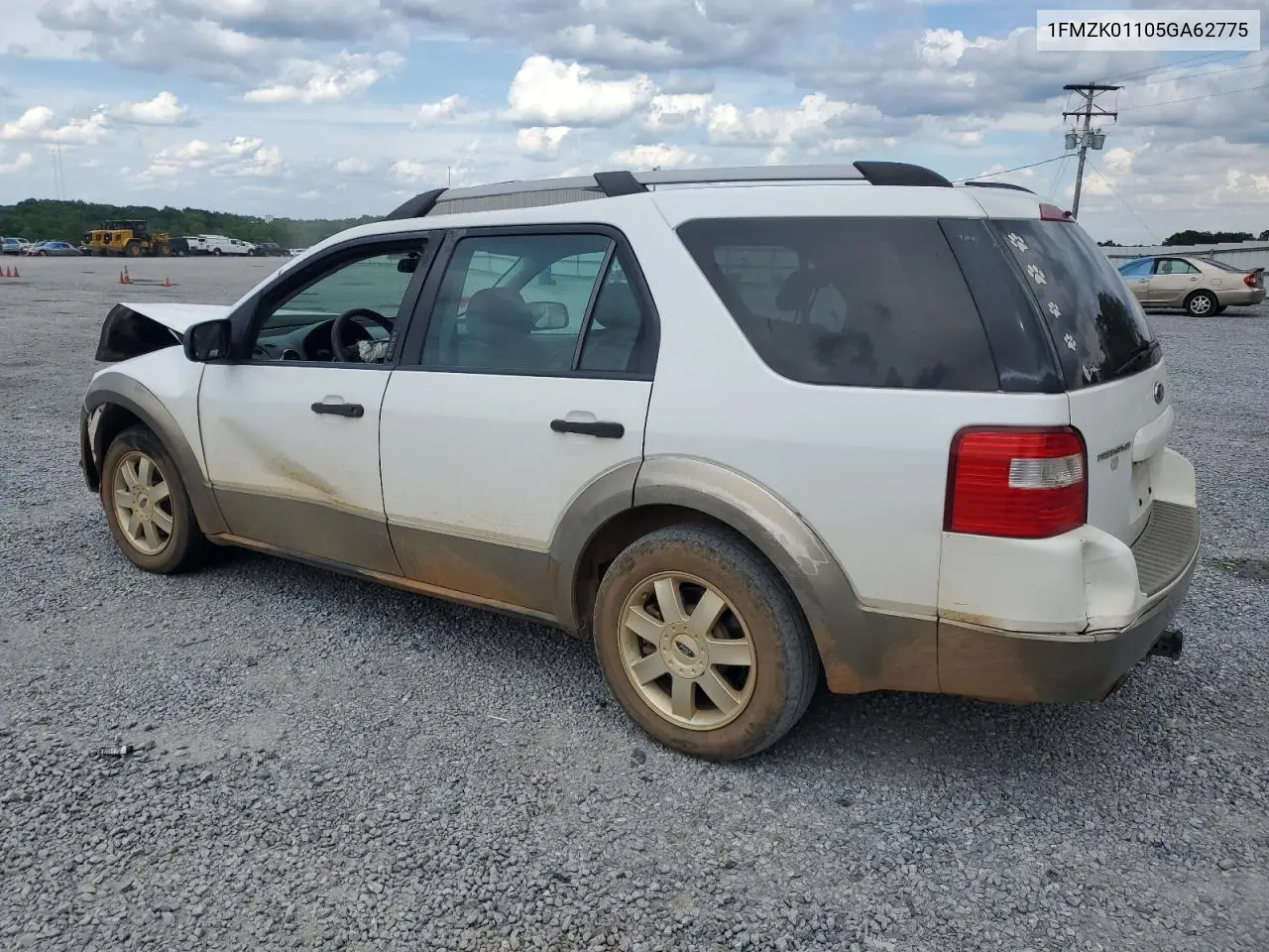 2005 Ford Freestyle Se VIN: 1FMZK01105GA62775 Lot: 60251845