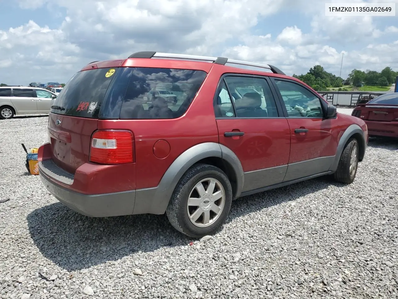 2005 Ford Freestyle Se VIN: 1FMZK01135GA02649 Lot: 61283605