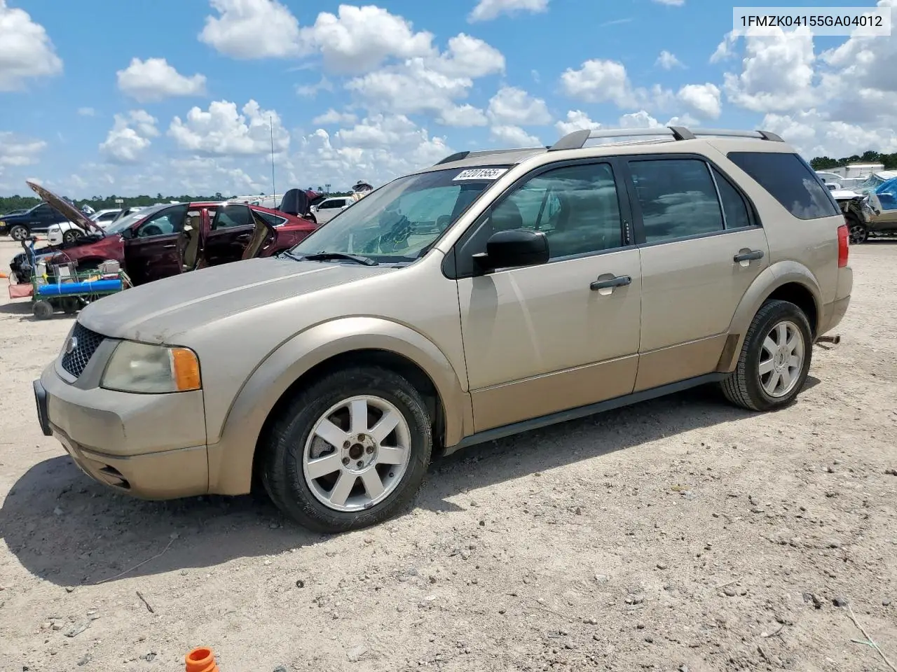 2005 Ford Freestyle Se VIN: 1FMZK04155GA04012 Lot: 62201565