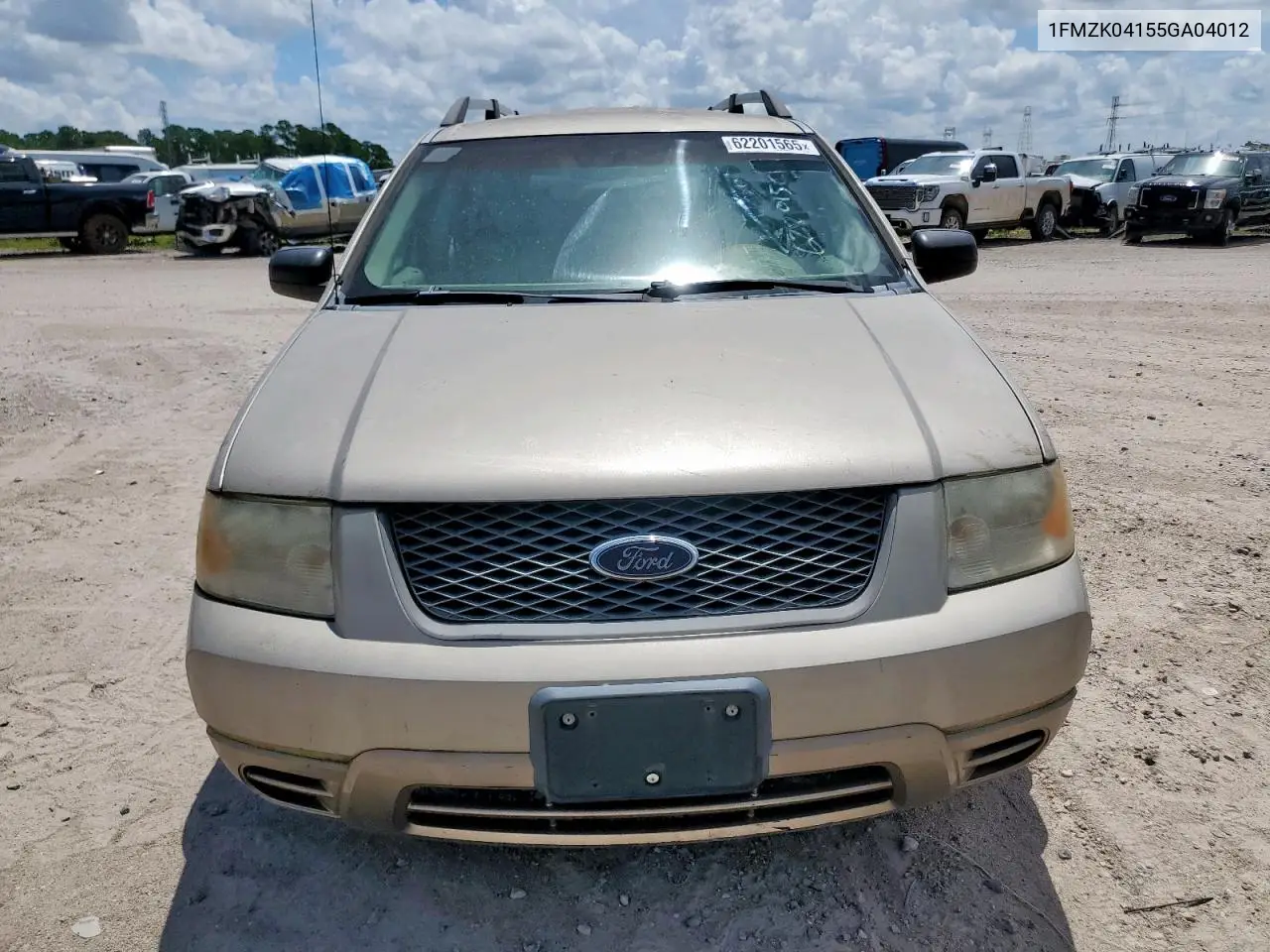 2005 Ford Freestyle Se VIN: 1FMZK04155GA04012 Lot: 62201565