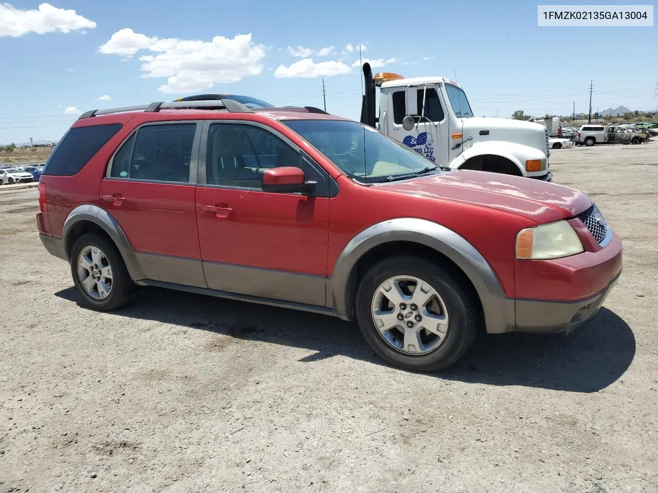 2005 Ford Freestyle Sel VIN: 1FMZK02135GA13004 Lot: 62573365