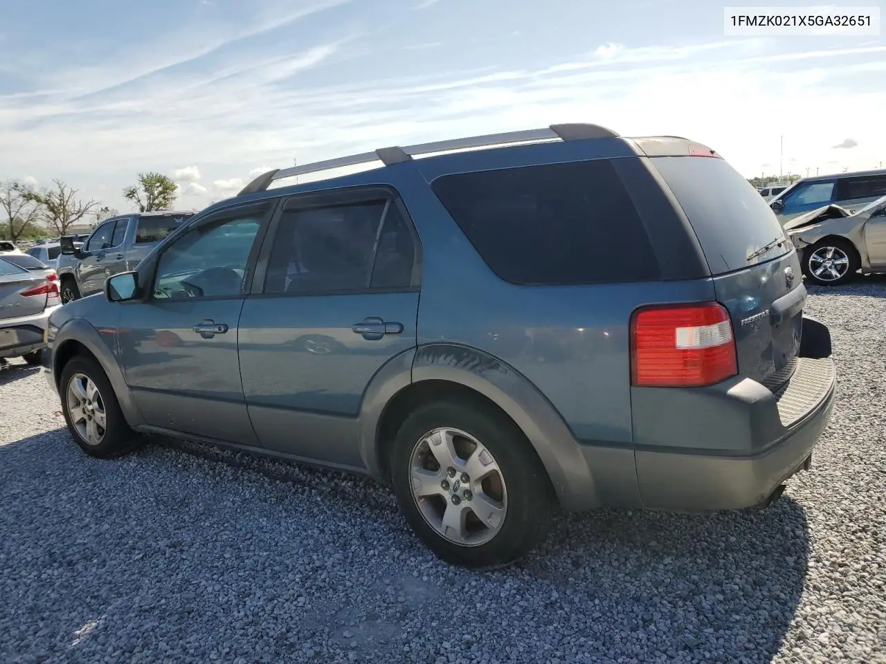 2005 Ford Freestyle Sel VIN: 1FMZK021X5GA32651 Lot: 62632635
